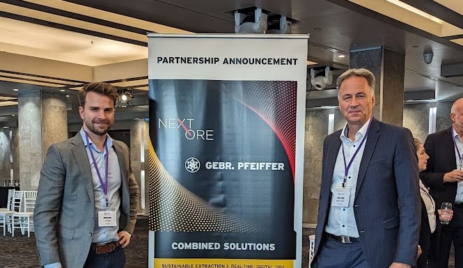 NextOre welcomes Pfeiffer as strategic investor, partner for next-gen minerals processing